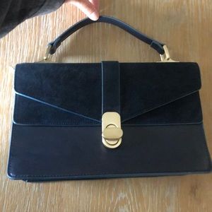 Classic Navy Blue Zara Handbag